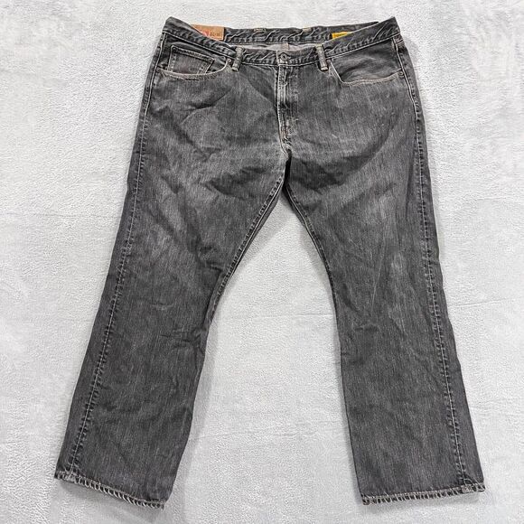 Vintage GAP Low Rise Straight Fit Jeans Mens 40x30 Denim Distressed Fade Y2K 90s